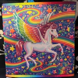 Lisa frank skye Pegasus  fabric storage collapsible bin